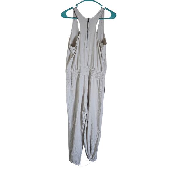 Athleta Revive Jumpsuit in Abalone Grey Size 4 NWT - Picture 7 of 11